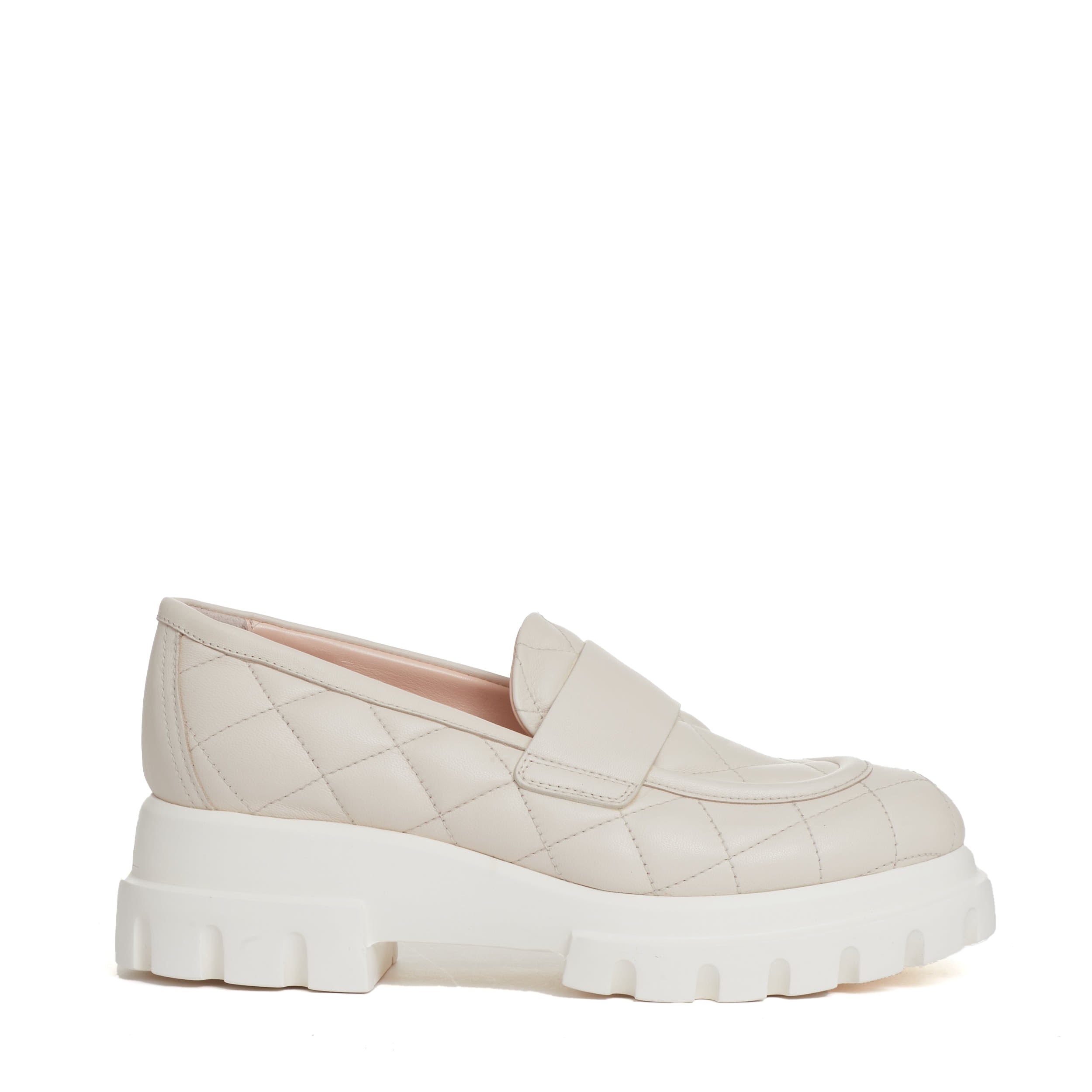 AGL Chic Matelassé Moccasins for Women
