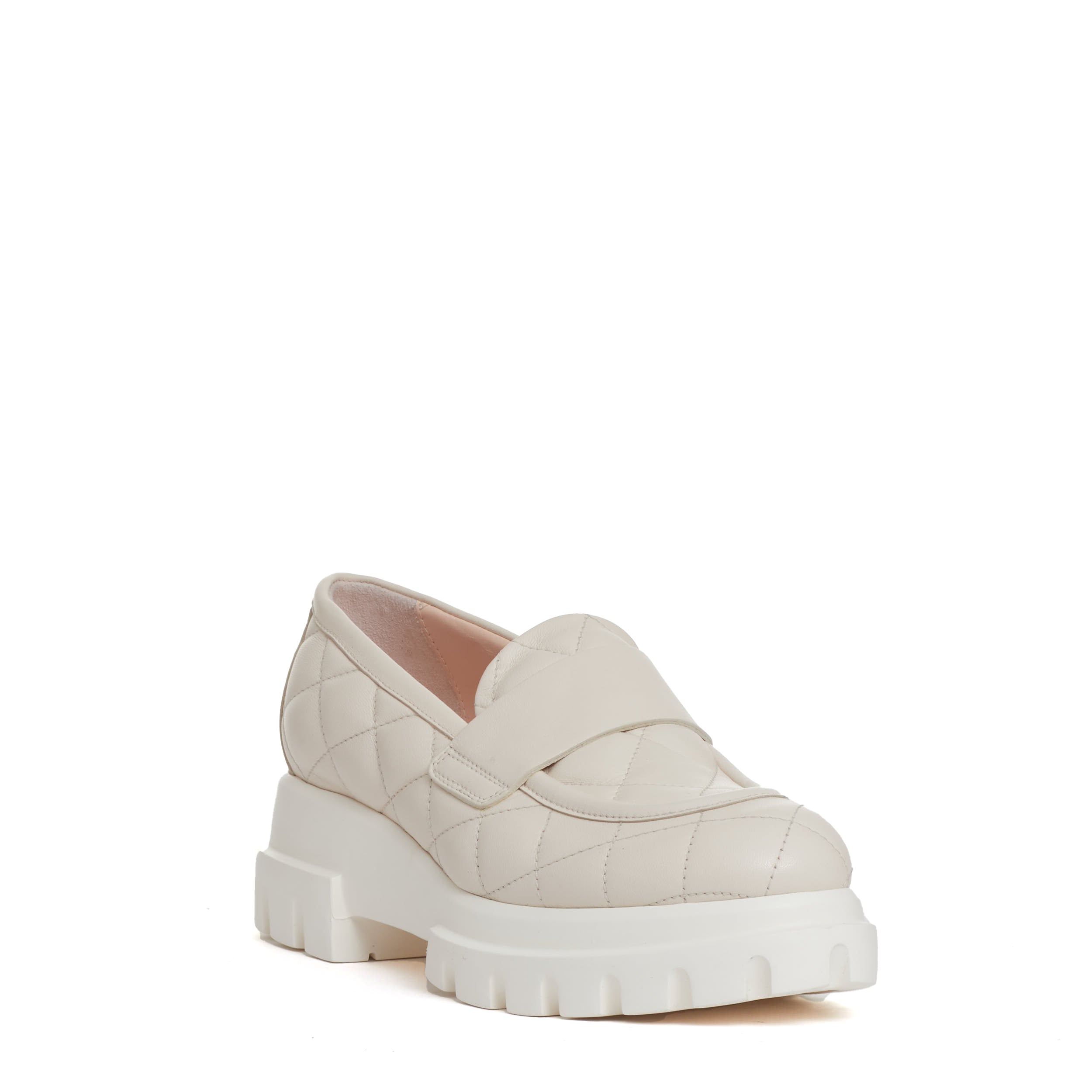 AGL Chic Matelassé Moccasins for Women