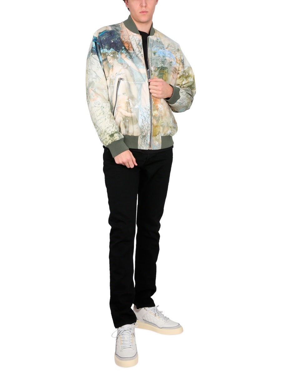 BALMAIN Reversible Bomber Jacket for Men