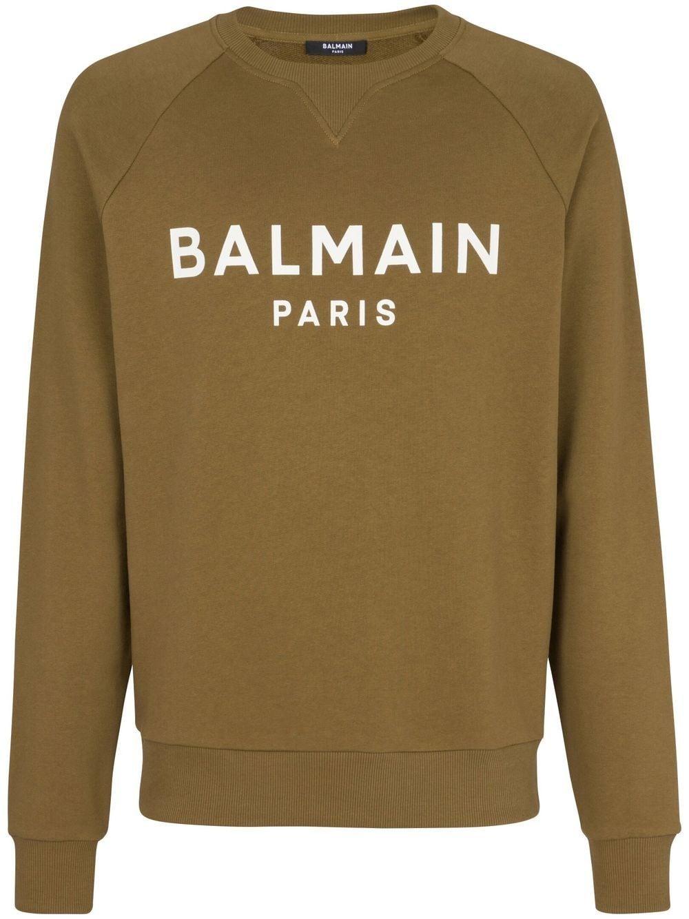 BALMAIN Stylish Printed Sweatshirt for Men - SS23 Collection