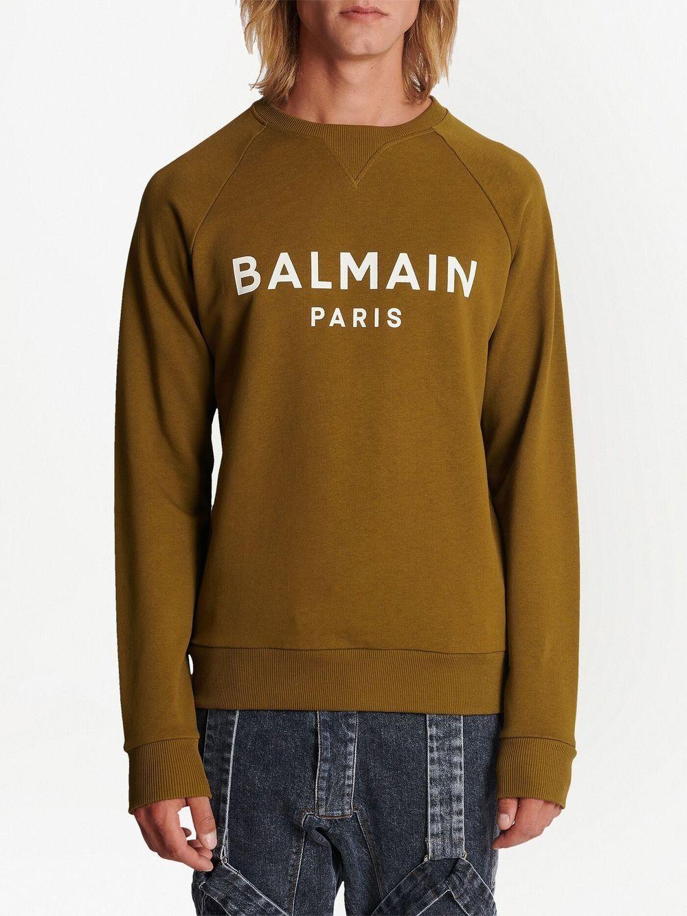 BALMAIN Stylish Printed Sweatshirt for Men - SS23 Collection