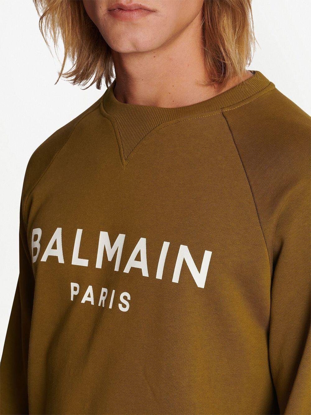 BALMAIN Stylish Printed Sweatshirt for Men - SS23 Collection
