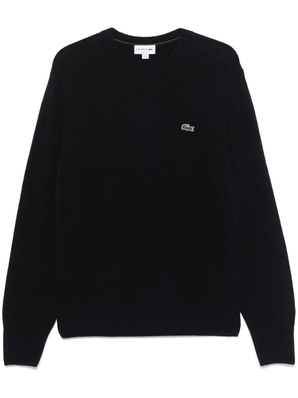 LACOSTE Wool Crew Neck Sweater for Men