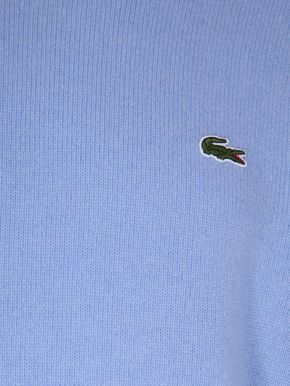 LACOSTE Classic Wool Crew Neck Sweater for Men