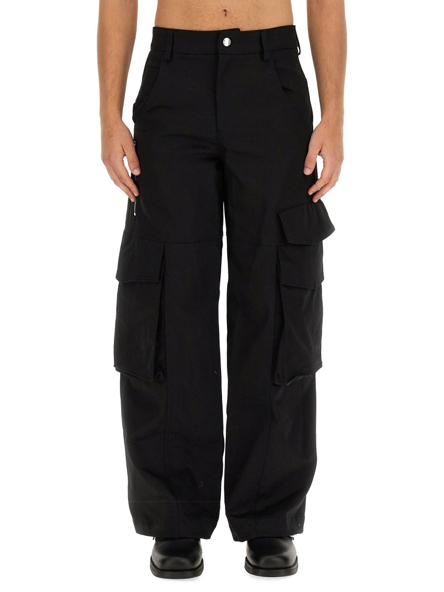 GCDS Regular Fit Cargo Pants - Size 44