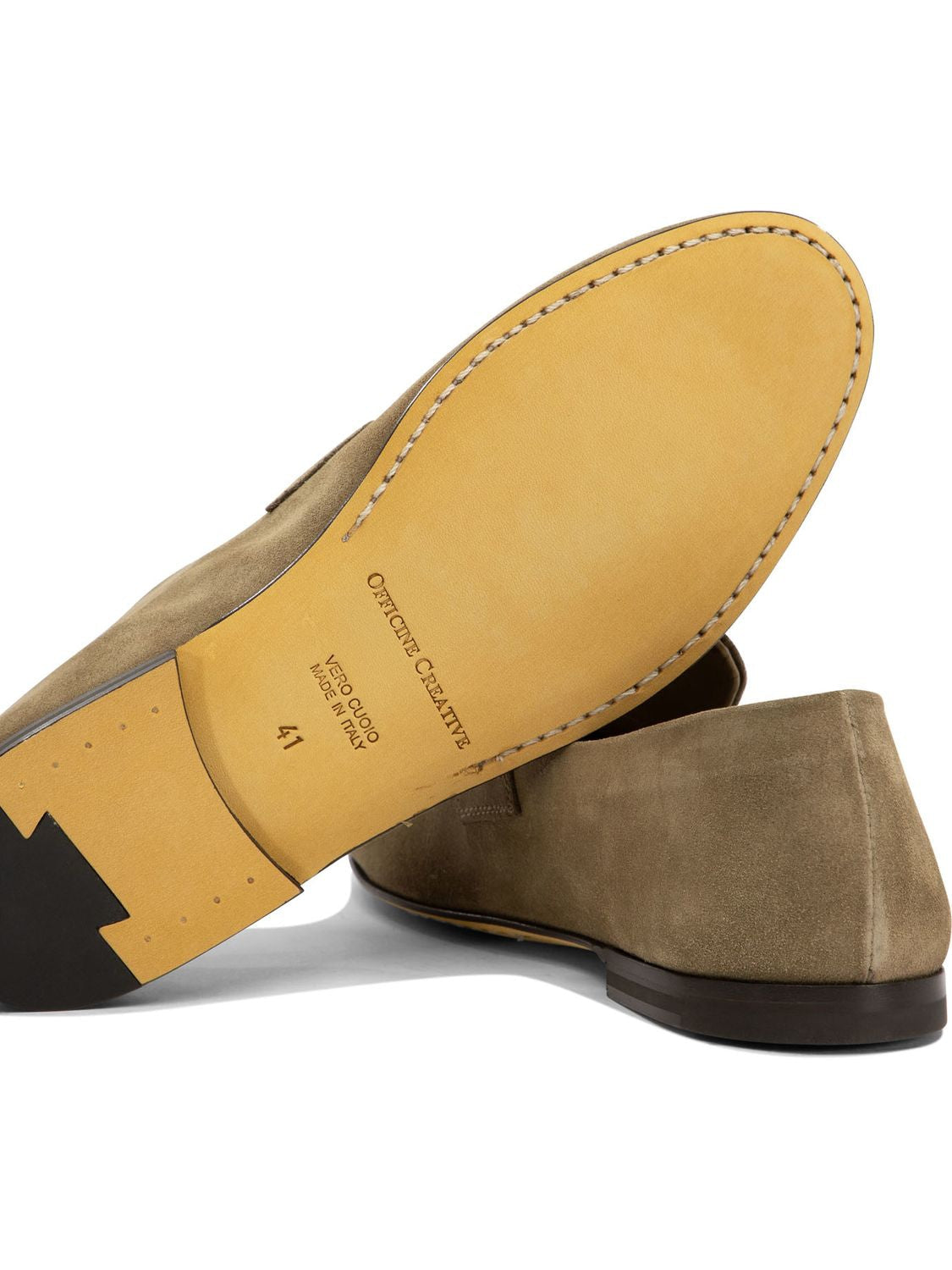 OFFICINE CREATIVE Men's Premium Leather Slippers