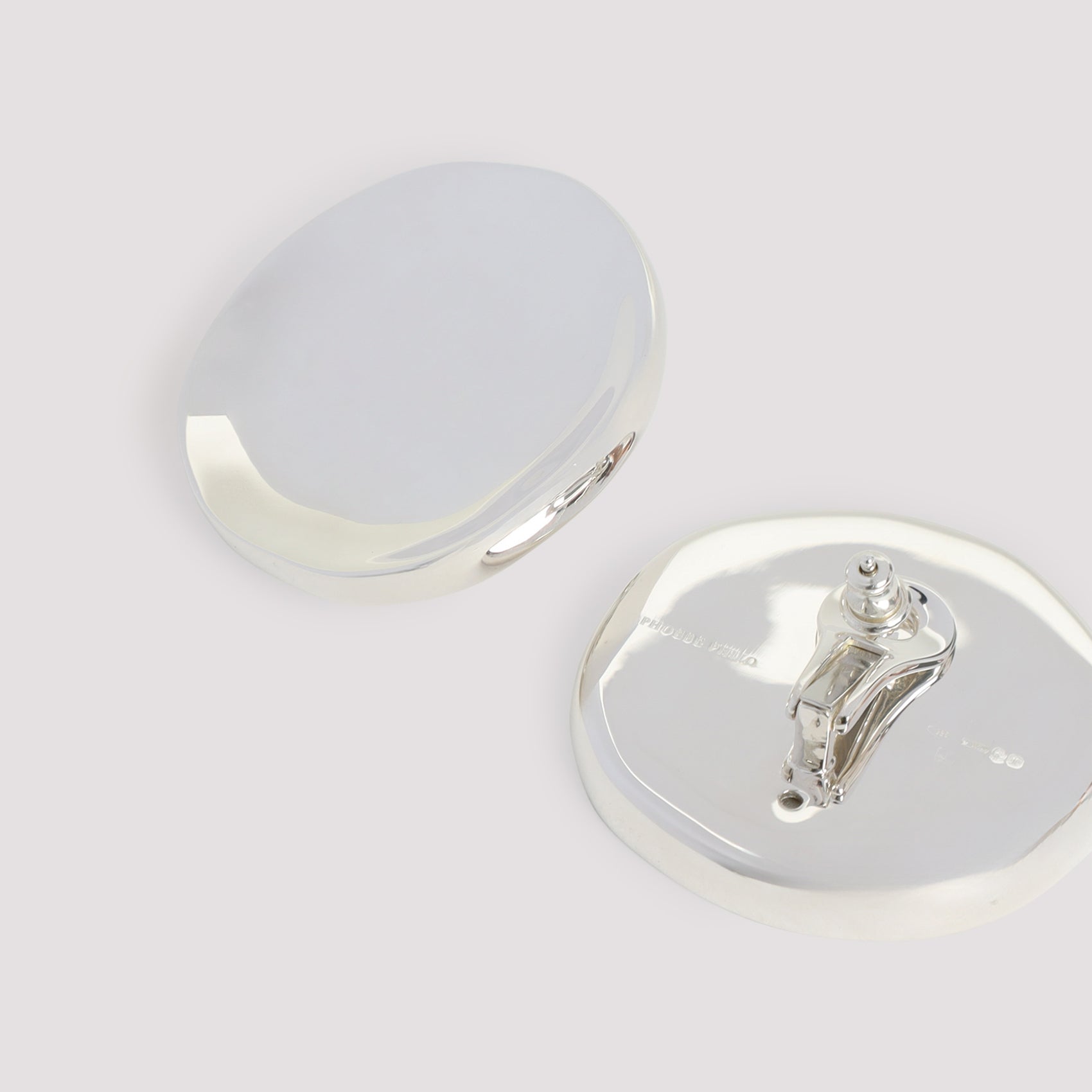 PHOEBE PHILO Medallion Dish Earrings