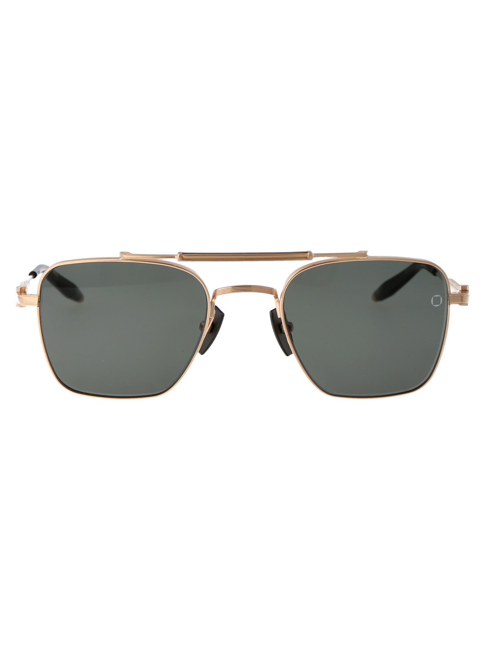 AKONI Brushed Titanium Sunglasses