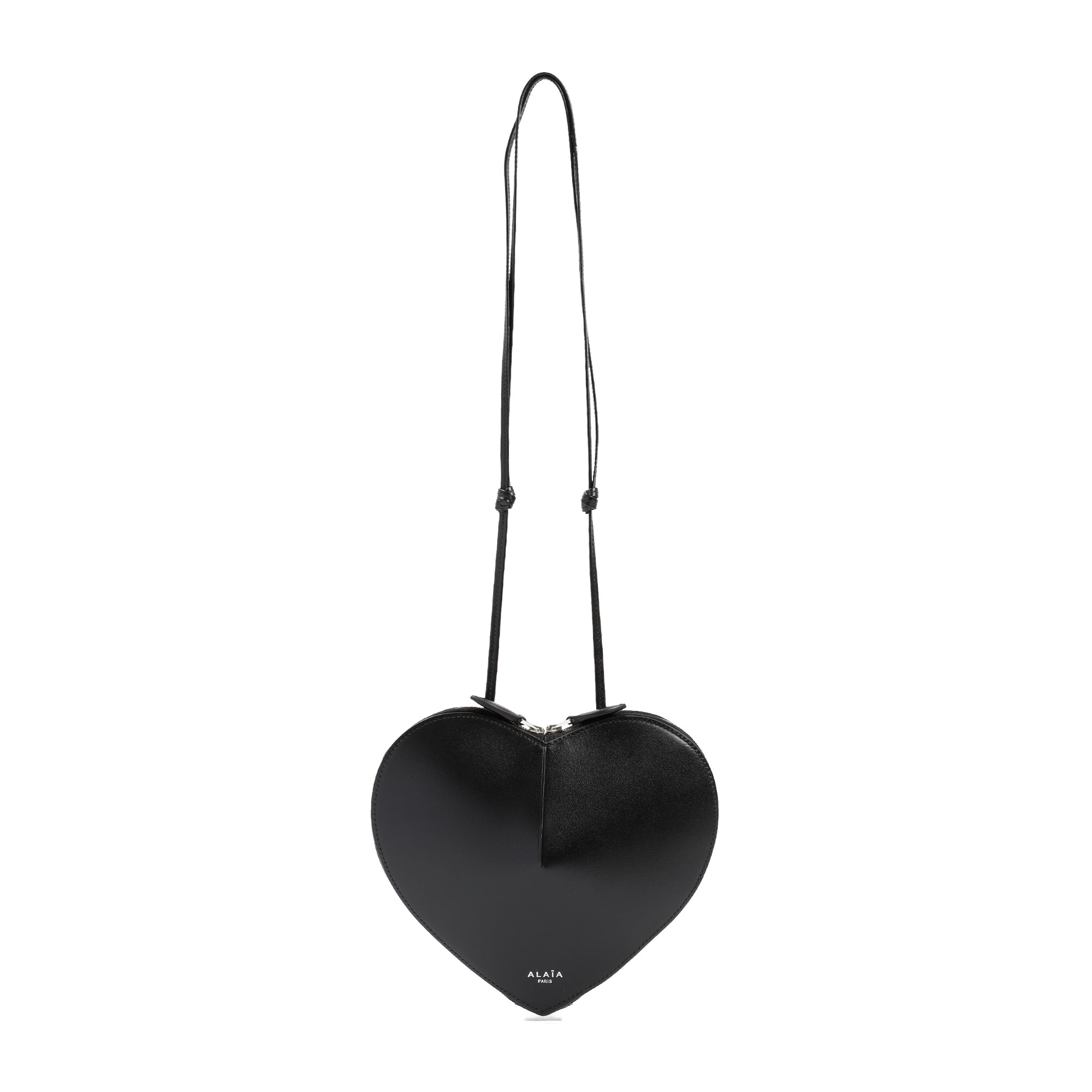 ALAÏA Mini Heart-Shaped Leather Handbag