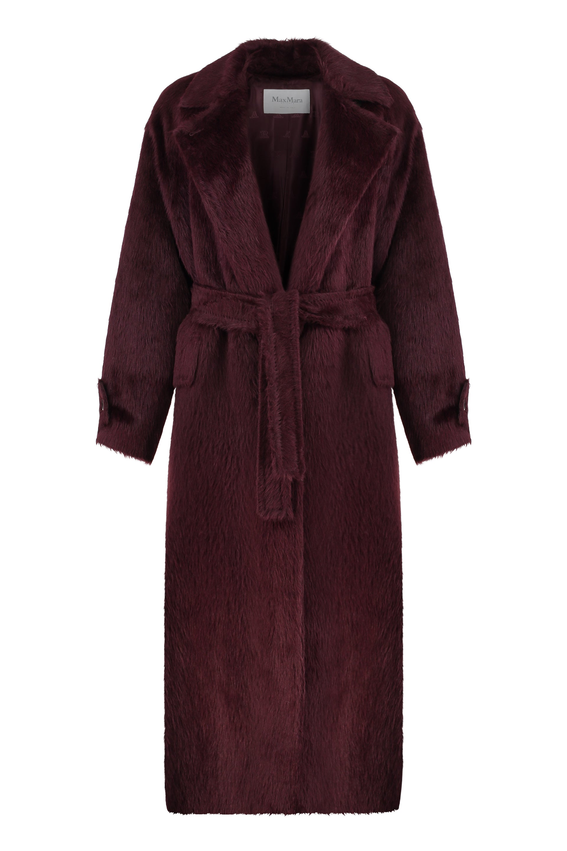 MAX MARA Maxi Jacket in Soft Alpaca Blend