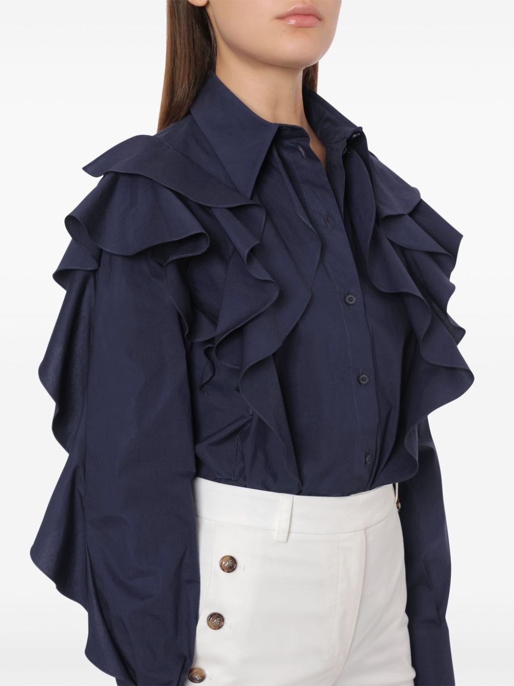 ALBERTA FERRETTI Sophisticated Women’s Shirt - Spring Summer '25 Collection