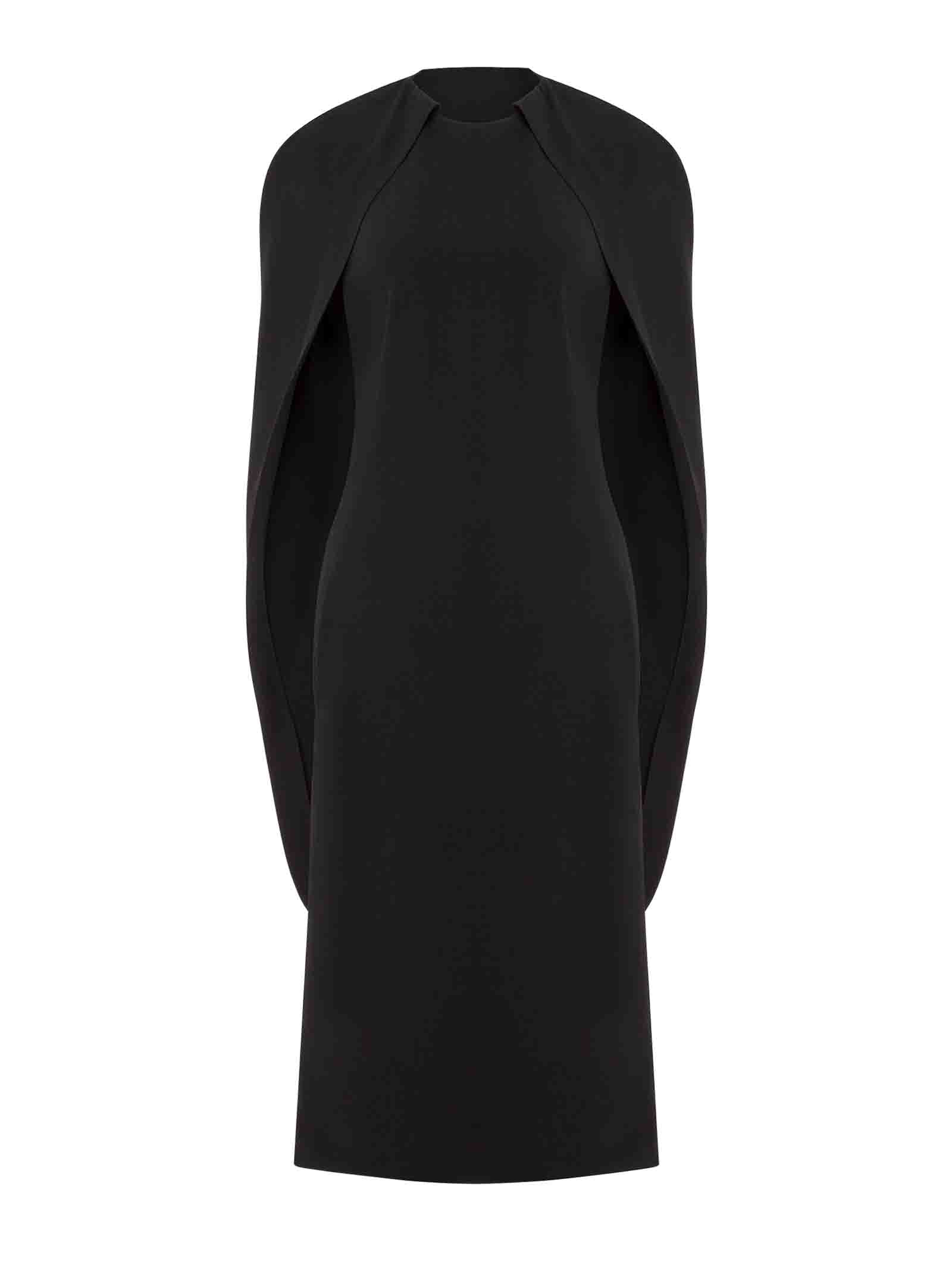 ALBERTA FERRETTI Chic Cape Midi Dress for Women - FW25