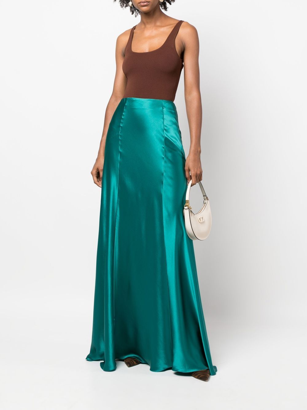 ALBERTA FERRETTI High-Waisted Maxi Skirt