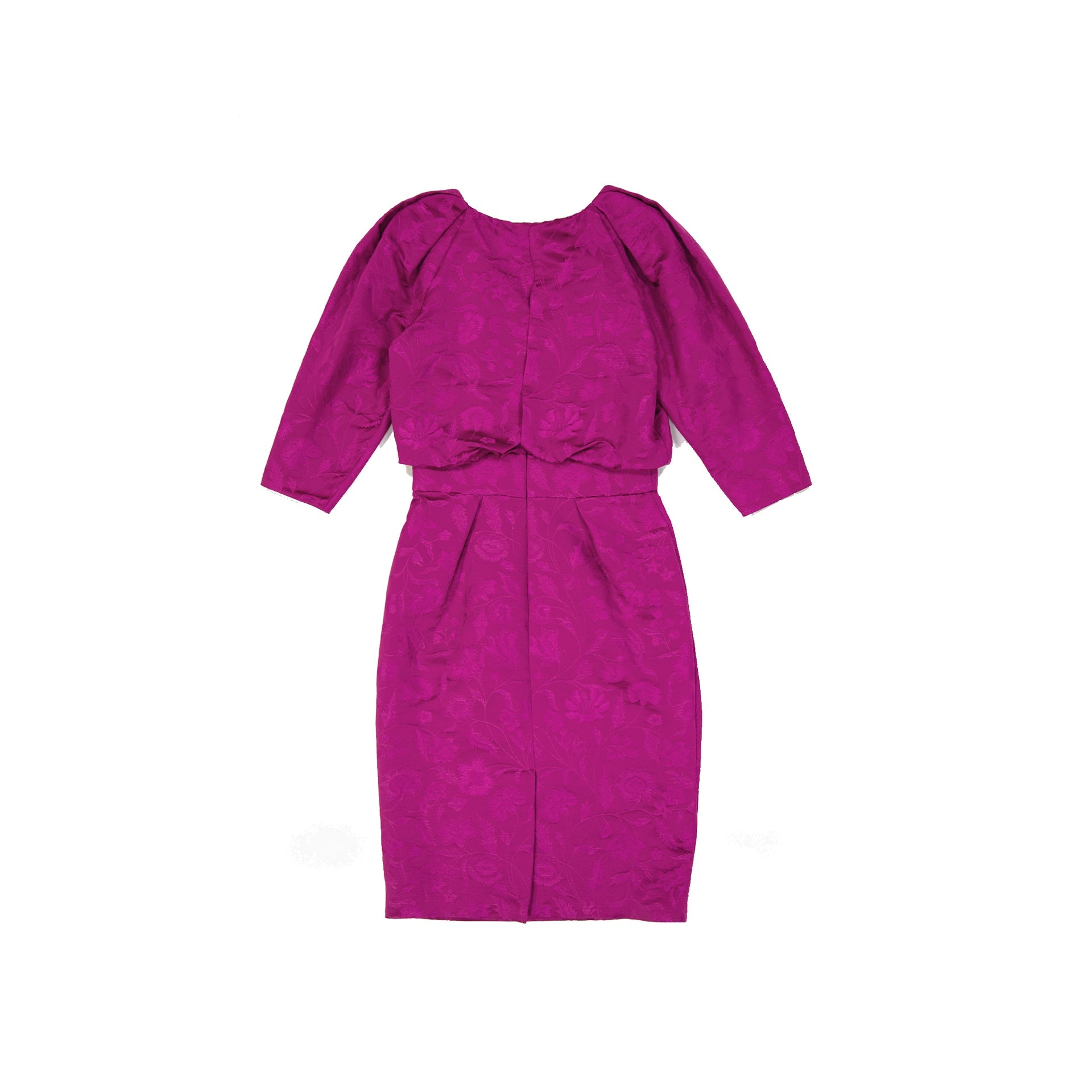 ALBERTA FERRETTI Knee Length Dress with Long Balloon Sleeves