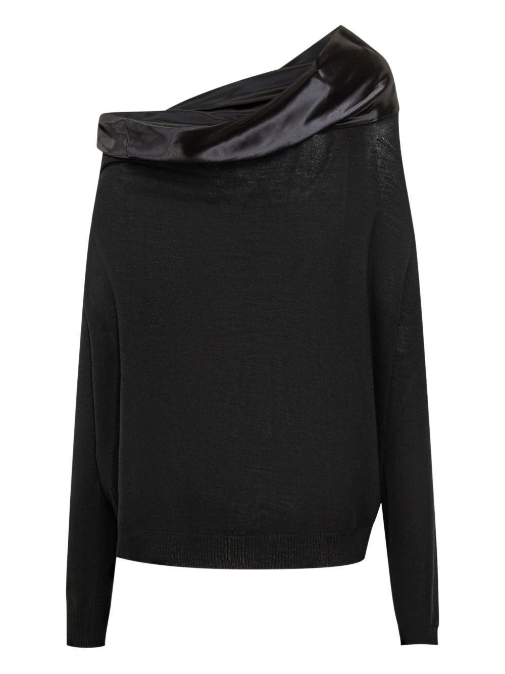 ALBERTA FERRETTI Asymmetric Neckline Sweater for Women