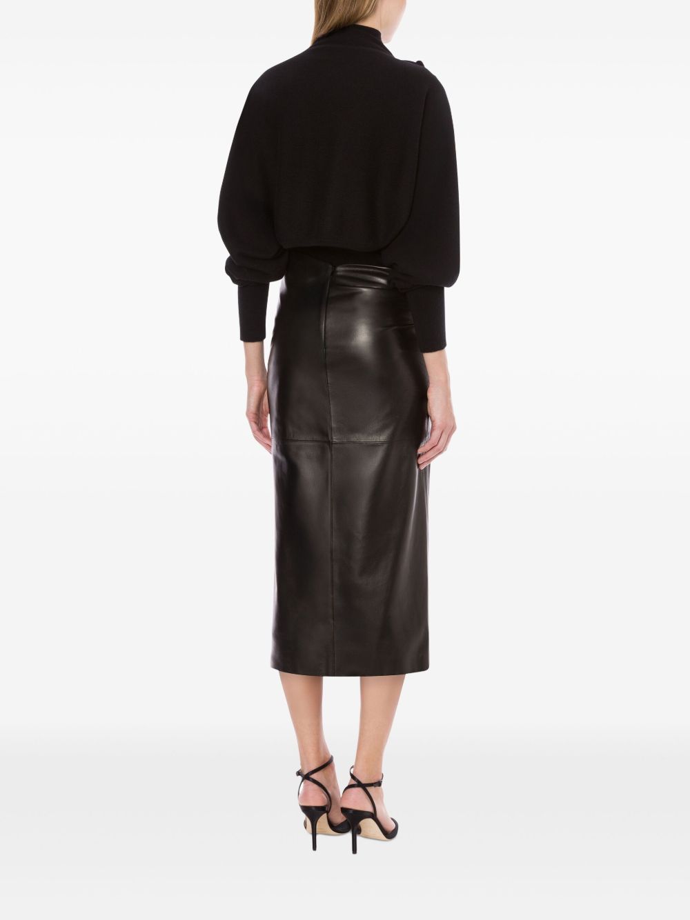 ALBERTA FERRETTI Elegant Floral Design Bolero Sweater for Women - FW25