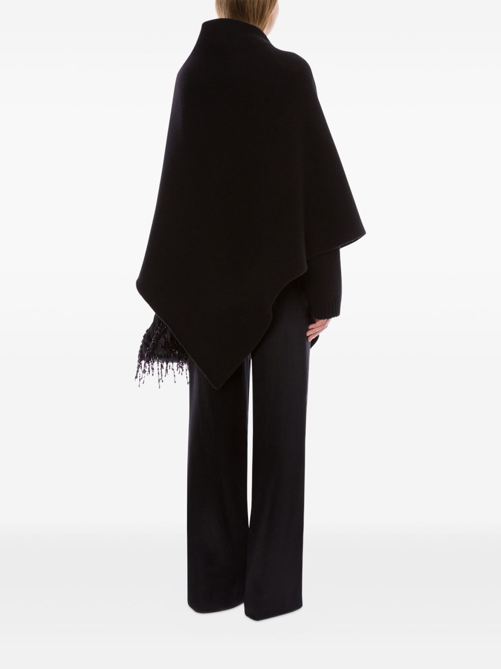 ALBERTA FERRETTI Asymmetric Cardigan with Scarf Collar - Women’s Mini