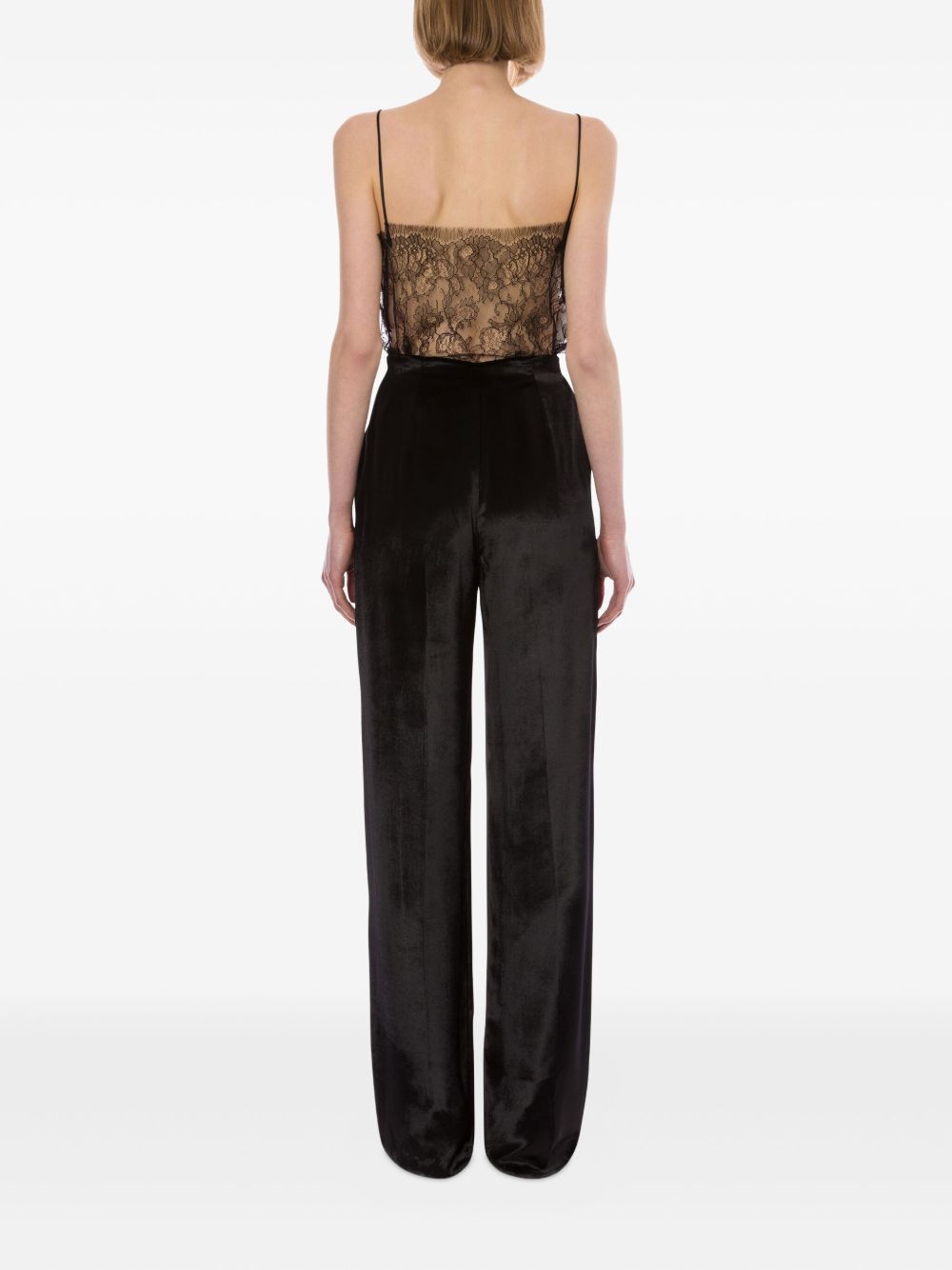 ALBERTA FERRETTI Floral Lace Mini Top
