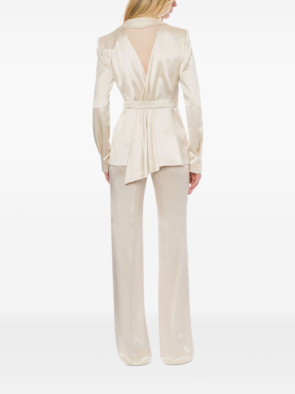 ALBERTA FERRETTI Chic Wide Trousers Size 42 IT