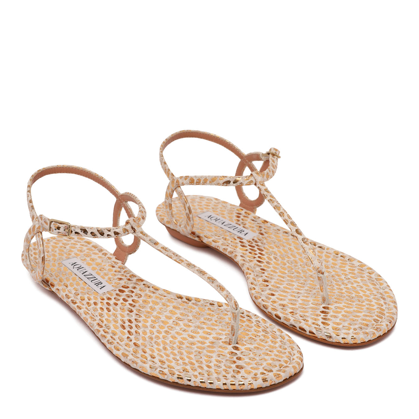 AQUAZZURA Soft Goat Leather Sandals for Women