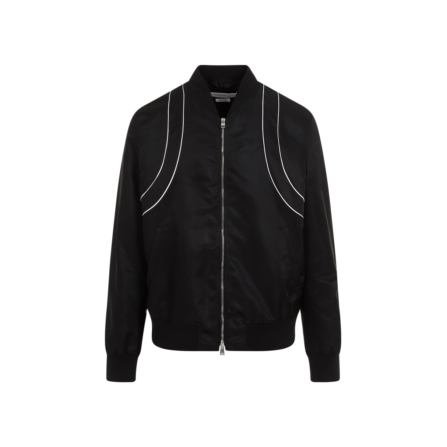 ALEXANDER MCQUEEN Sleek Bomber Jacket for Men - FALL WINTER 24/25