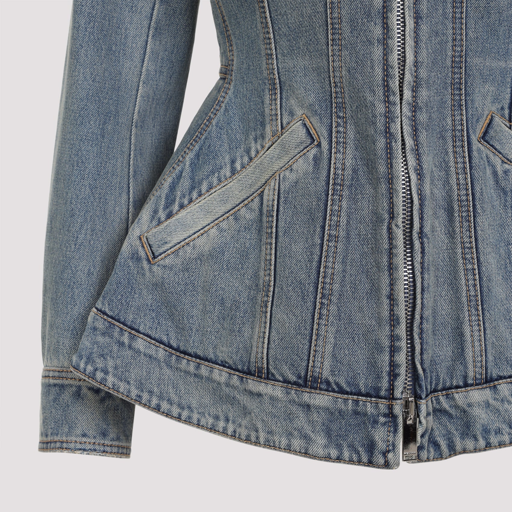 ALEXANDER MCQUEEN Essential Denim Jacket for Women