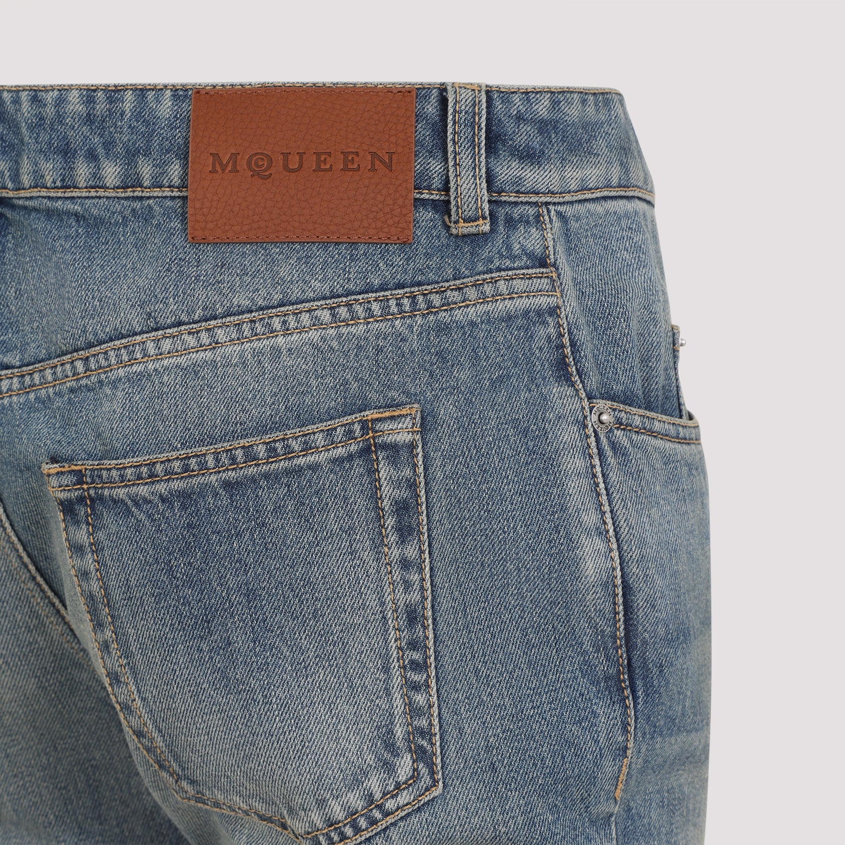 ALEXANDER MCQUEEN Elegant Denim Jeans for Women