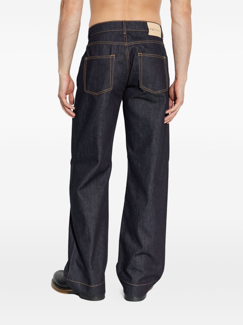 ALEXANDER MCQUEEN Stylish Casual Fit Jeans for Men