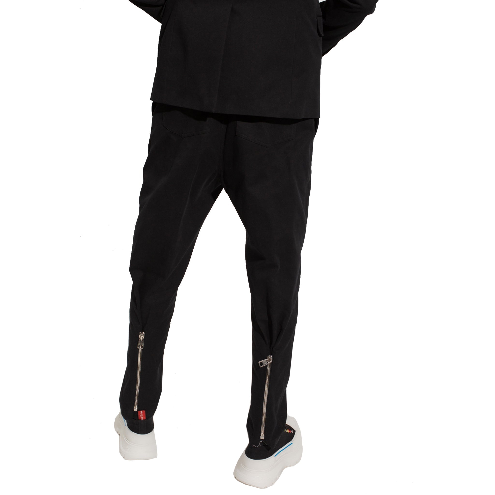 ALEXANDER MCQUEEN Pleat-Front Trousers for Men