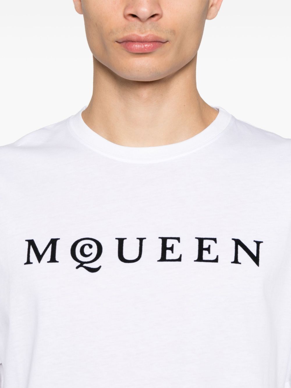 ALEXANDER MCQUEEN Crewneck T-Shirt for Men - Tailored Fit