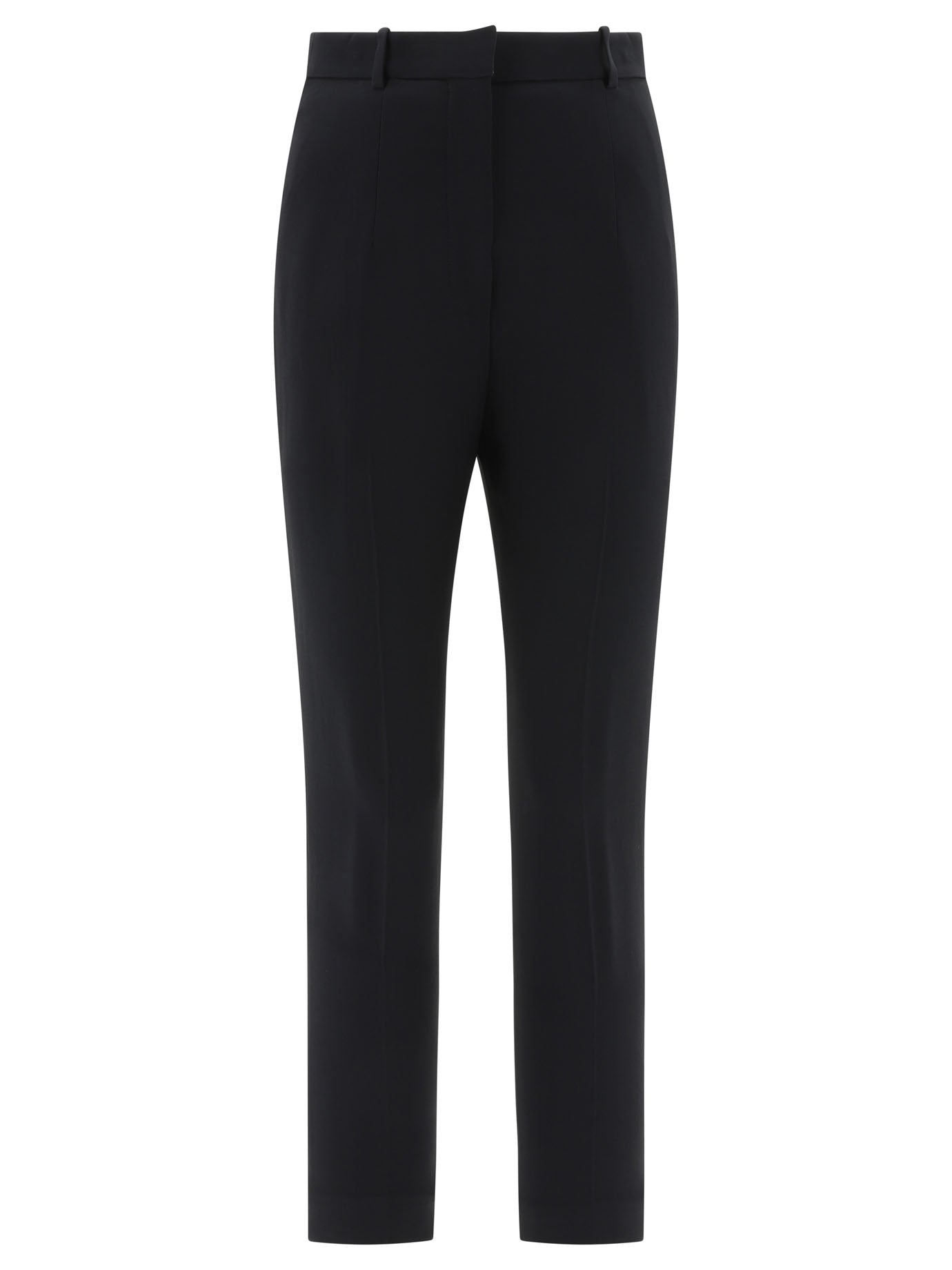 ALEXANDER MCQUEEN High Waist Cigarette Trousers for Women