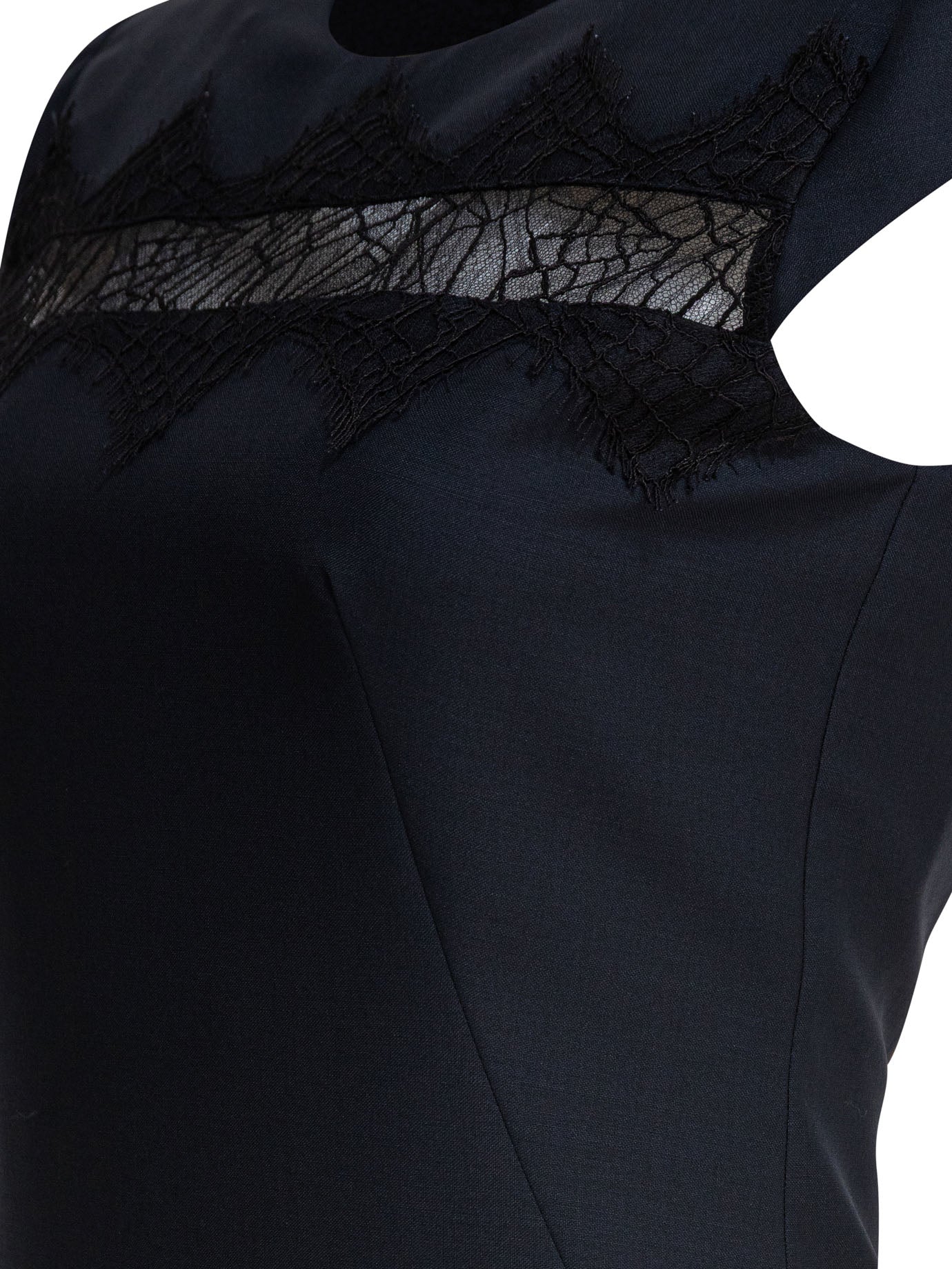 ALEXANDER MCQUEEN Sophisticated Mini Wool Dress for Women