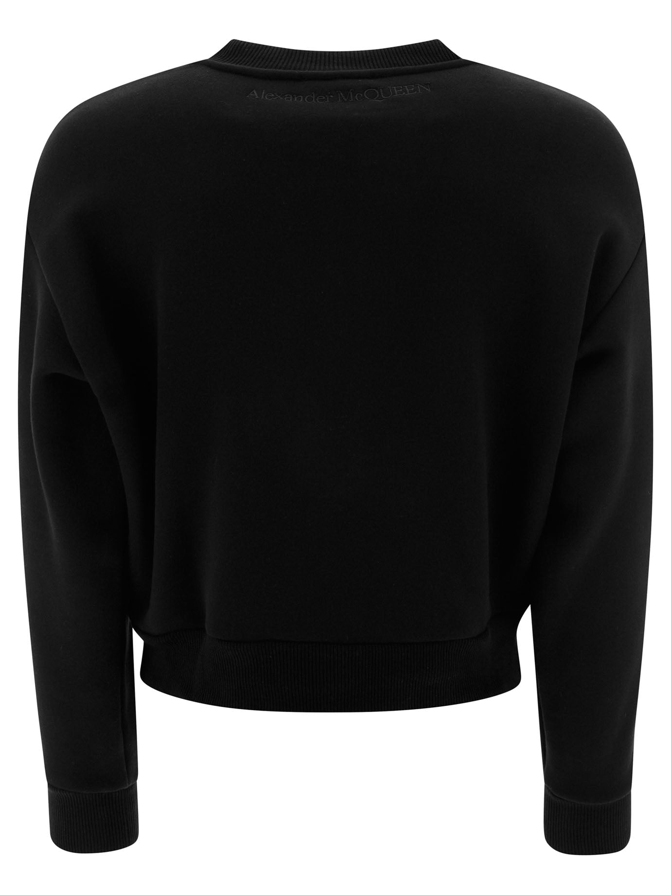 ALEXANDER MCQUEEN Cut-Out Detail Regular Fit Sweatshirt