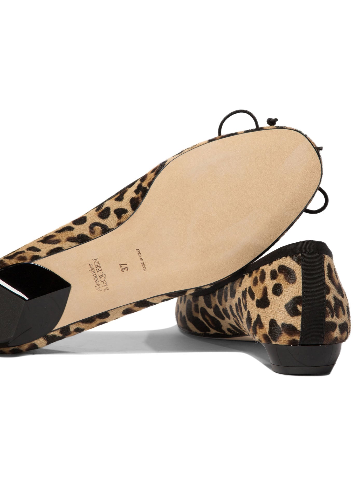 ALEXANDER MCQUEEN Elegantly Chic Mini Ballet Flats