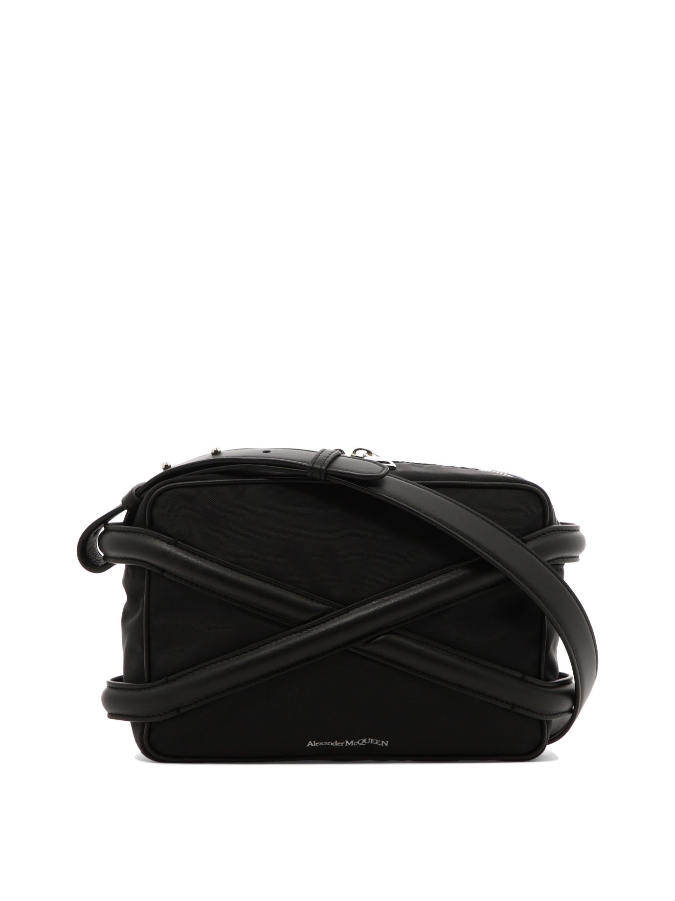 ALEXANDER MCQUEEN Mini Harness Camera Crossbody Handbag