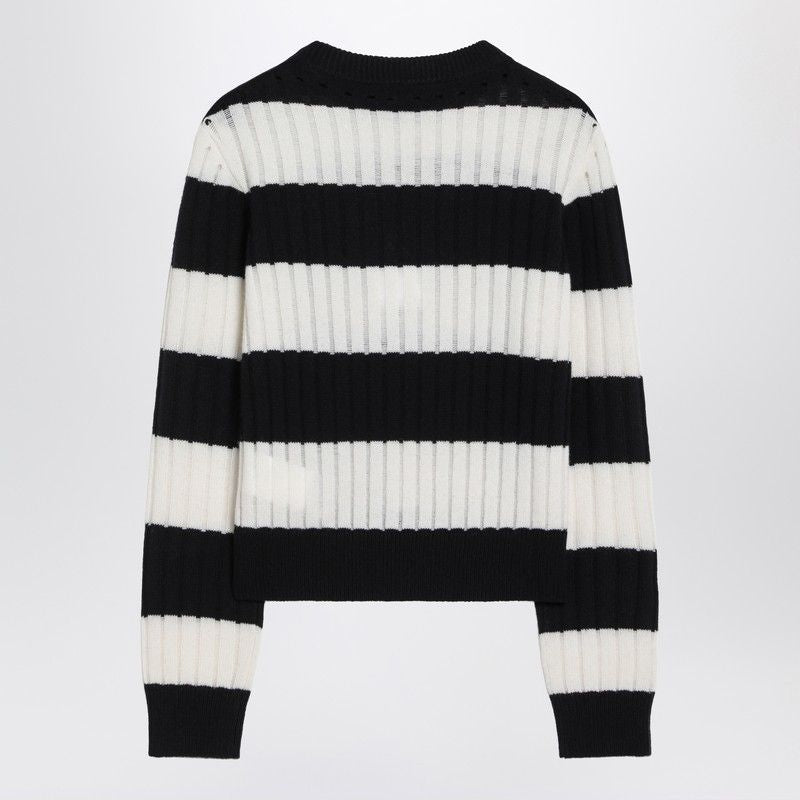 MAX MARA Striped Crop Sweater for Women