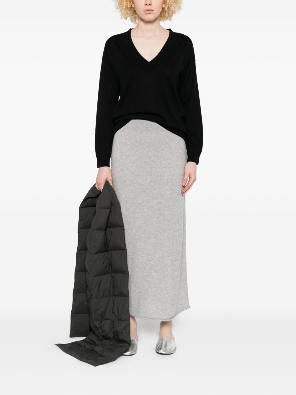 ALPHA STUDIO Luxurious Silk-Cashmere Women's Sweater for Fall Winter 2025