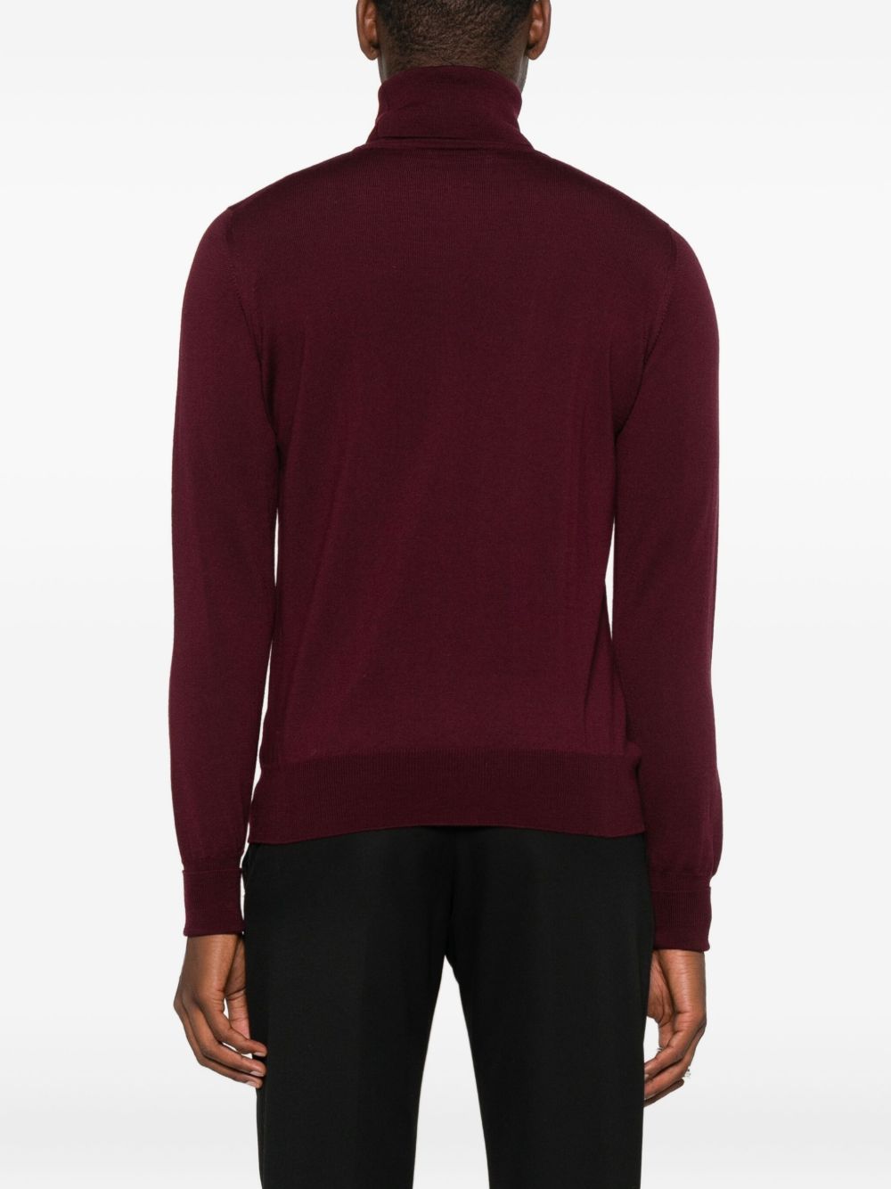 ALPHA STUDIO Comfortable Merino Wool Sweater for Men - Fall Winter 2025