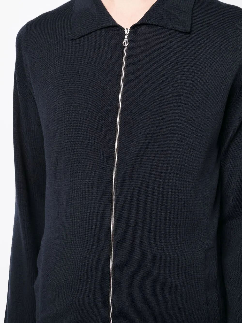 JOHN SMEDLEY Men's Zip-Up Cardigan