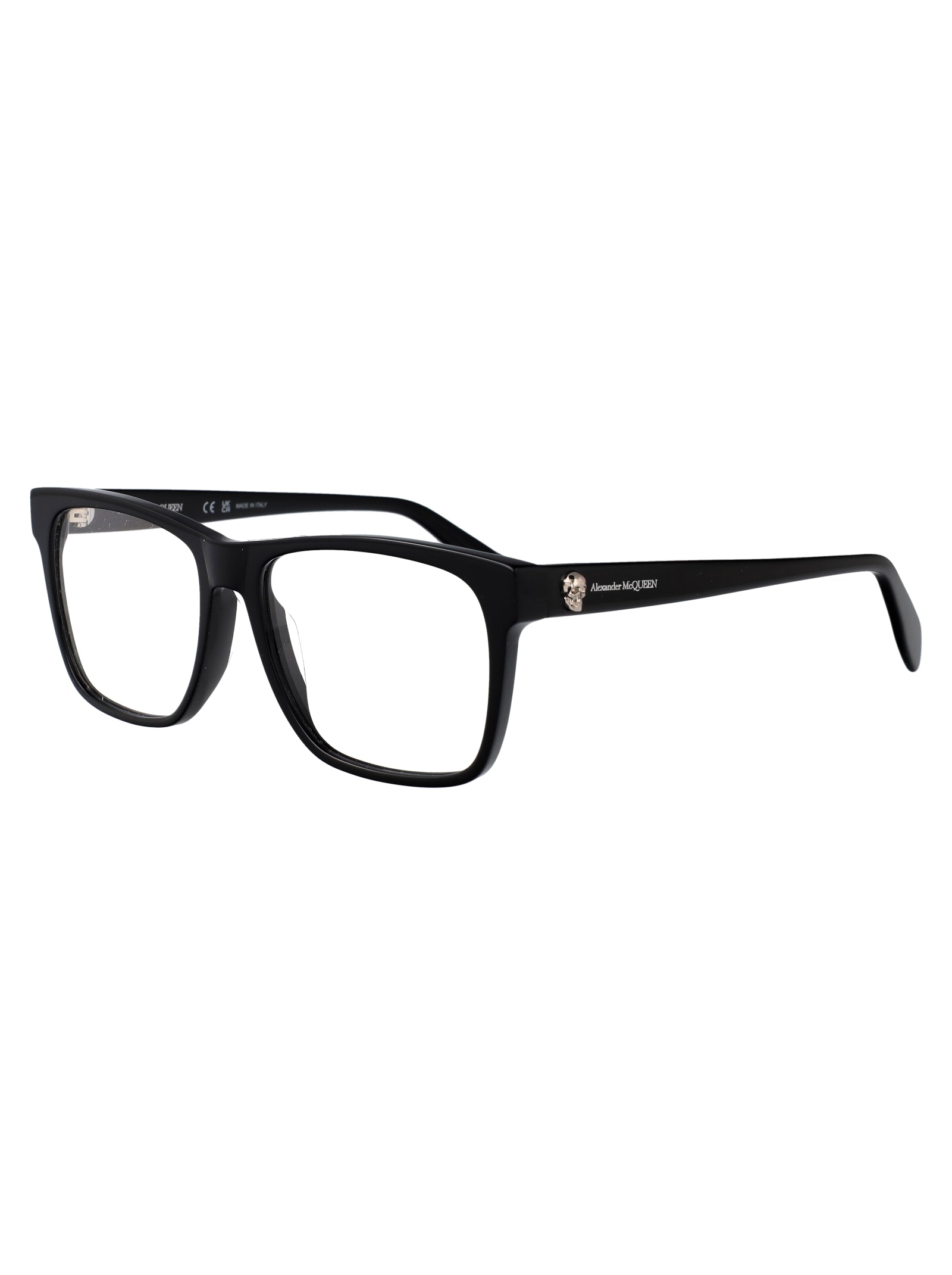 ALEXANDER MCQUEEN Acetate Optical Glasses for Women - Trendy Design