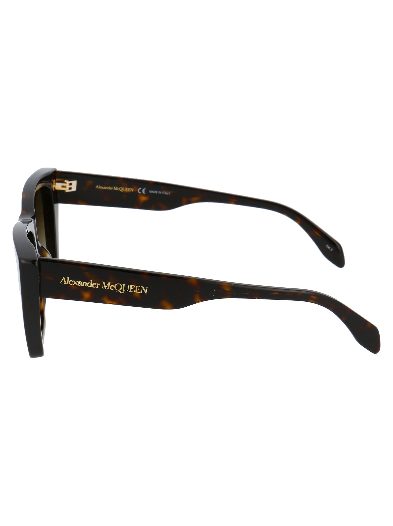 ALEXANDER MCQUEEN Acetate Sunglasses for Women - Chic Havana Style