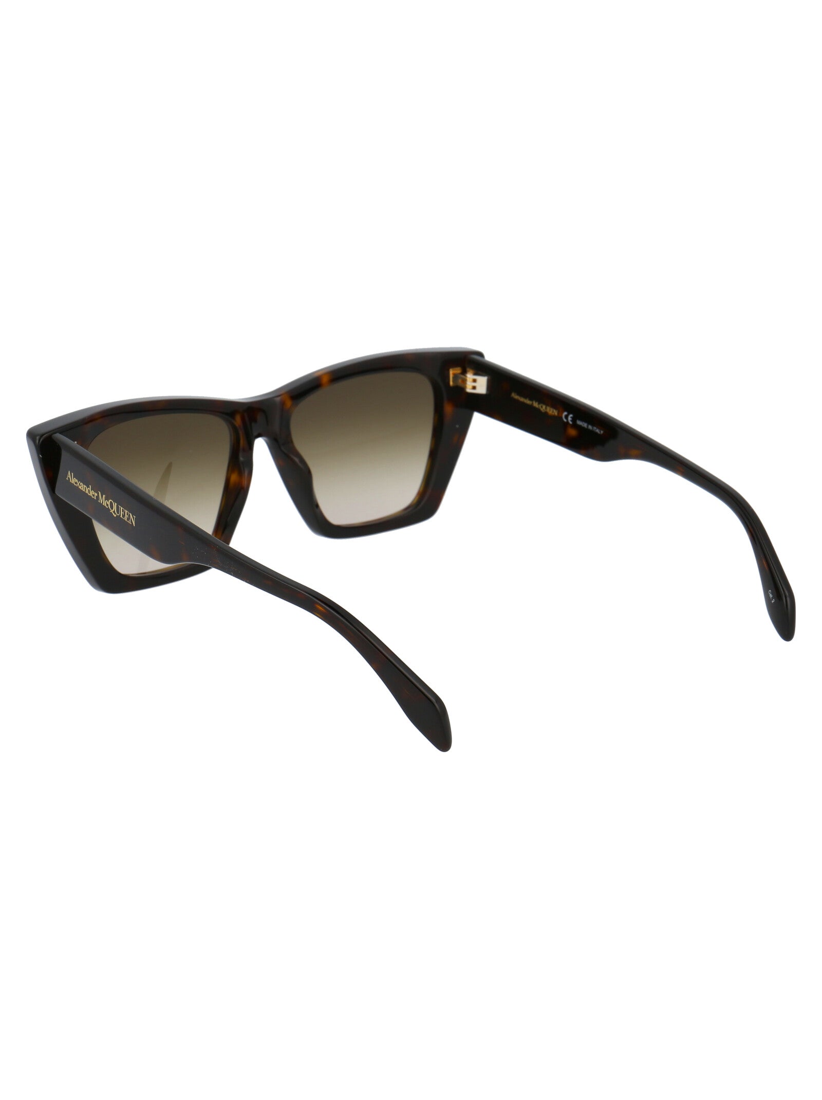 ALEXANDER MCQUEEN Acetate Sunglasses for Women - Chic Havana Style