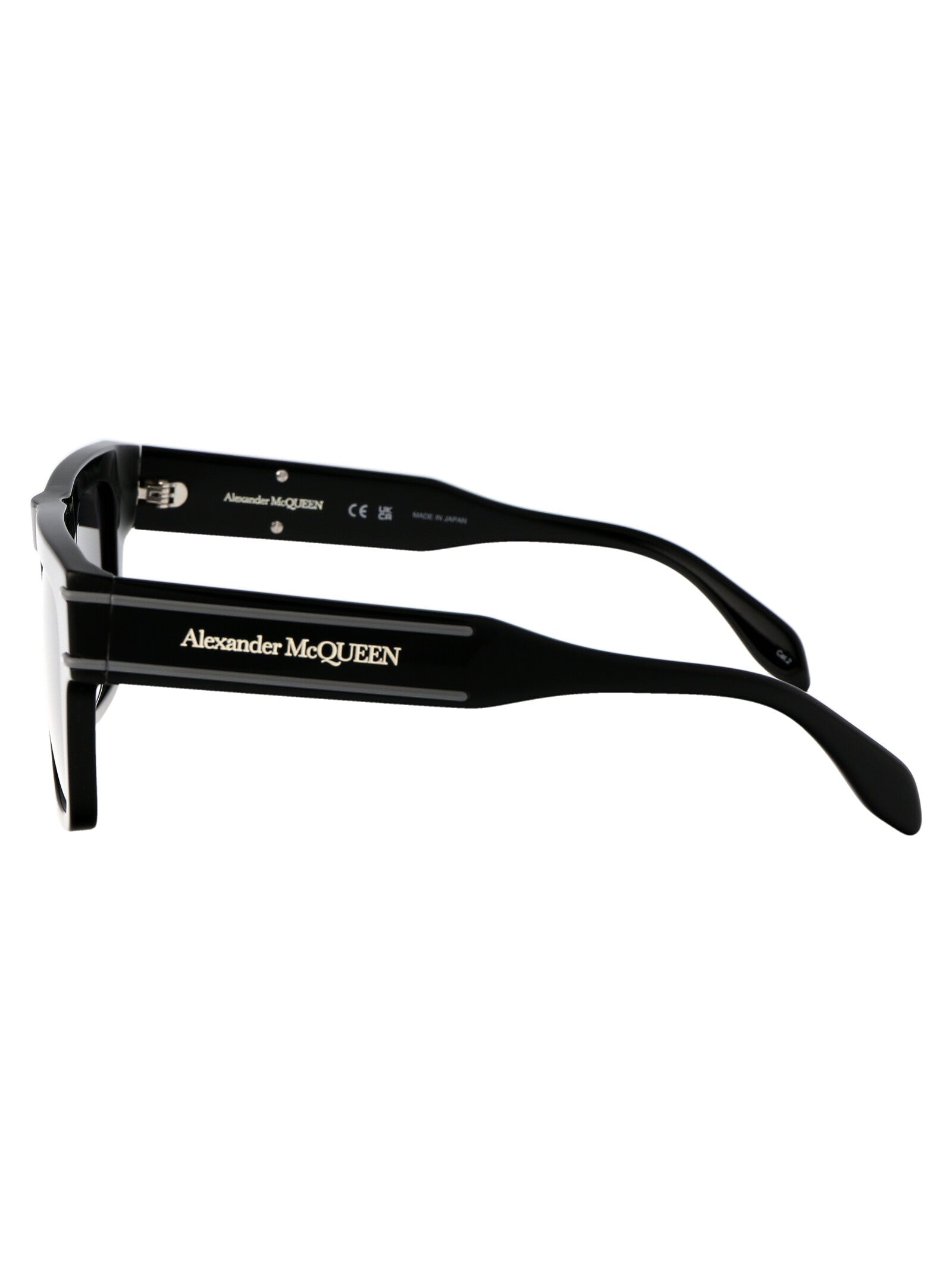 ALEXANDER MCQUEEN Stylish Acetate Sunglasses for Men - SS25 Collection