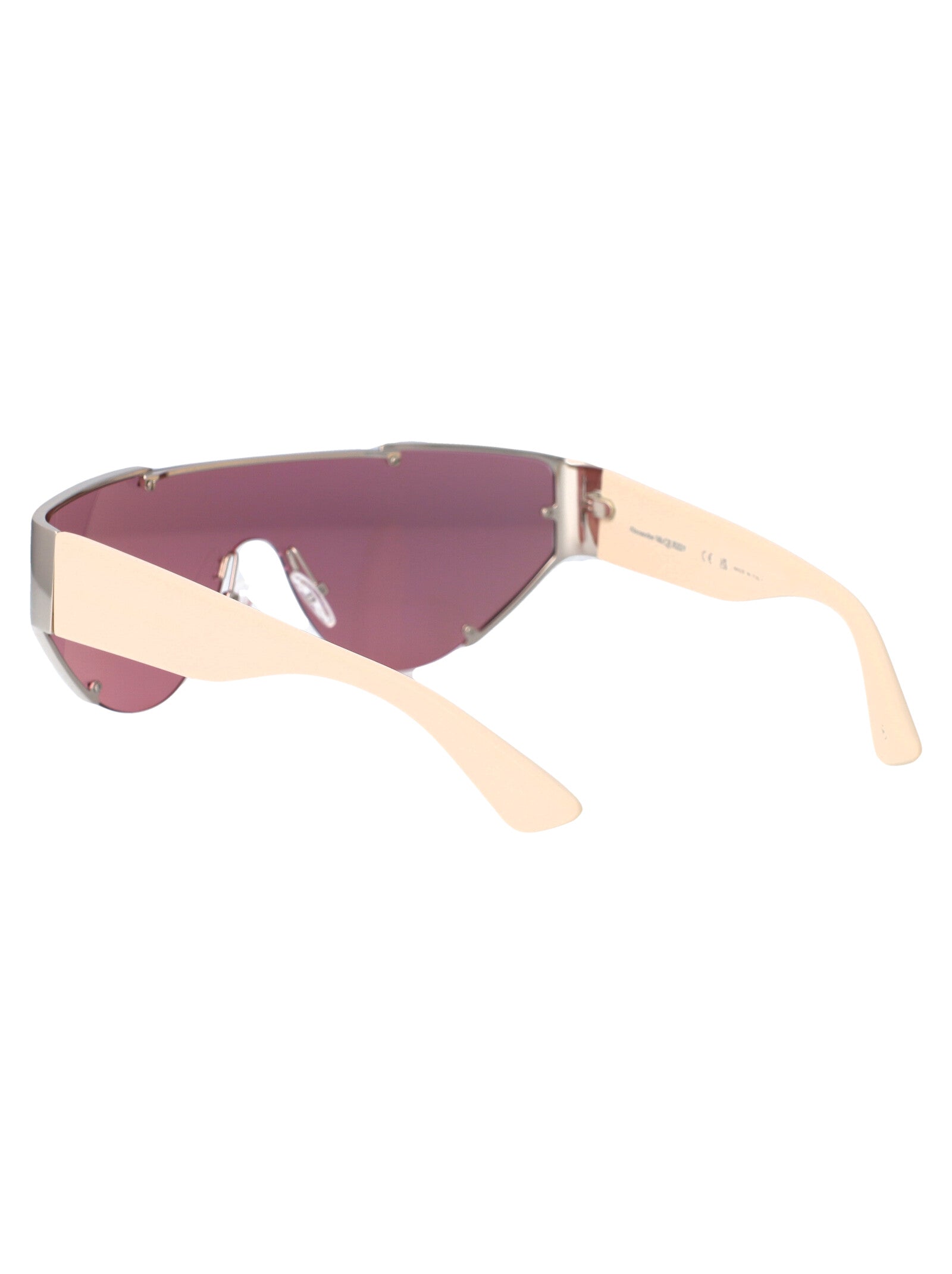 ALEXANDER MCQUEEN Metallic Glamour Sunglasses - Unisex