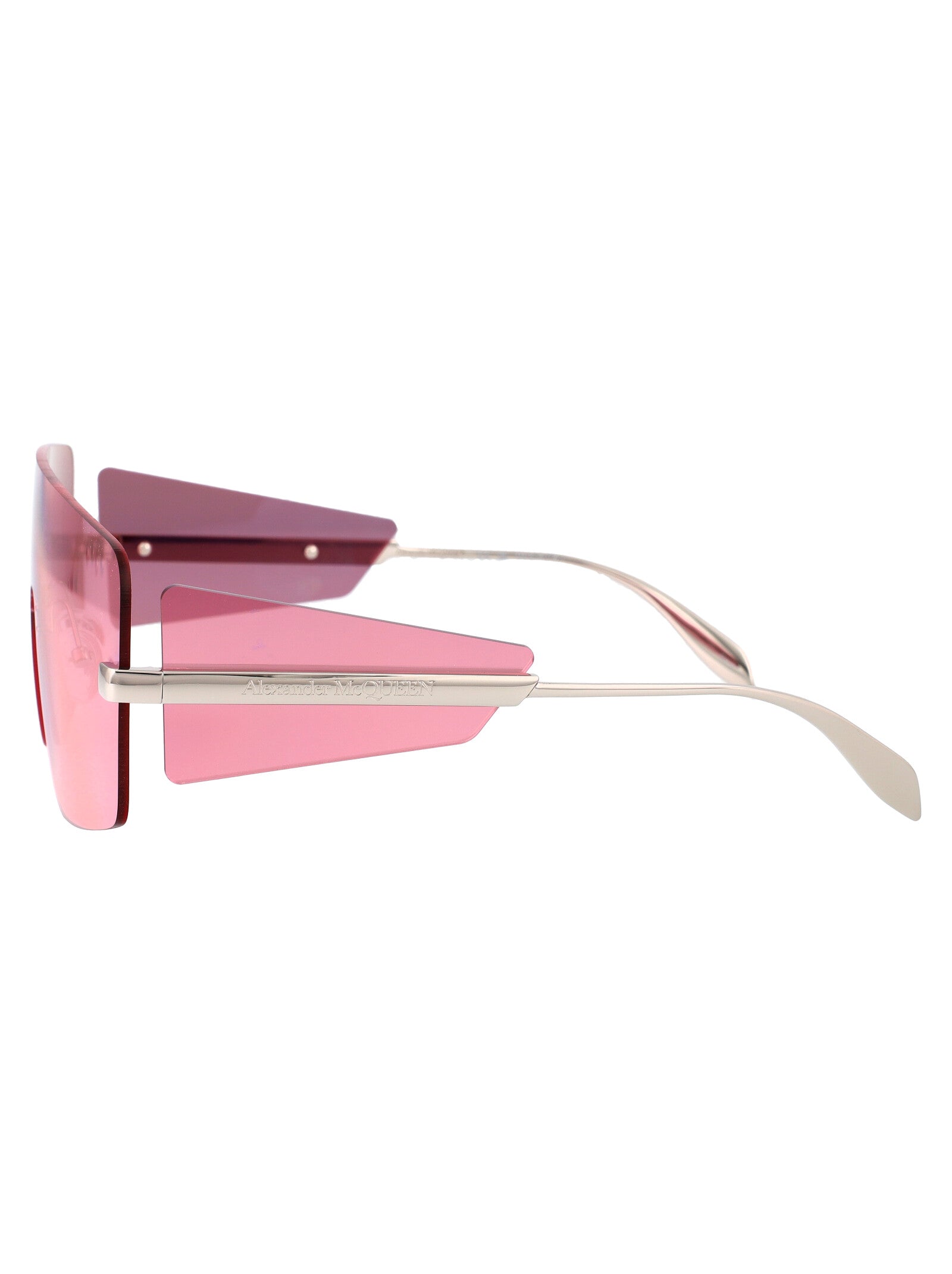 ALEXANDER MCQUEEN Stylish Metal Sunglasses for Men - FW25 Collection