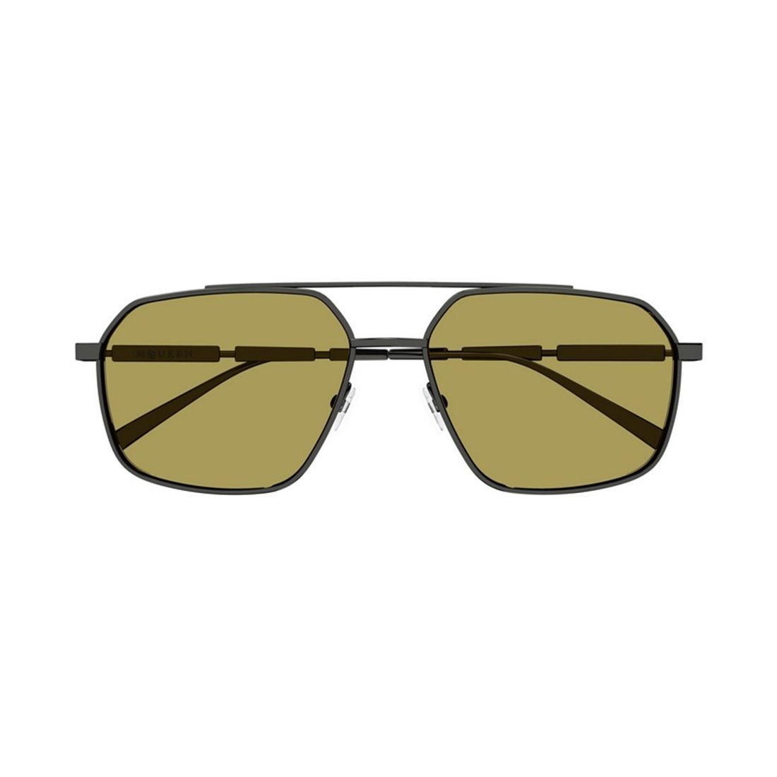 ALEXANDER MCQUEEN Elegant Metal Sunglasses for Men