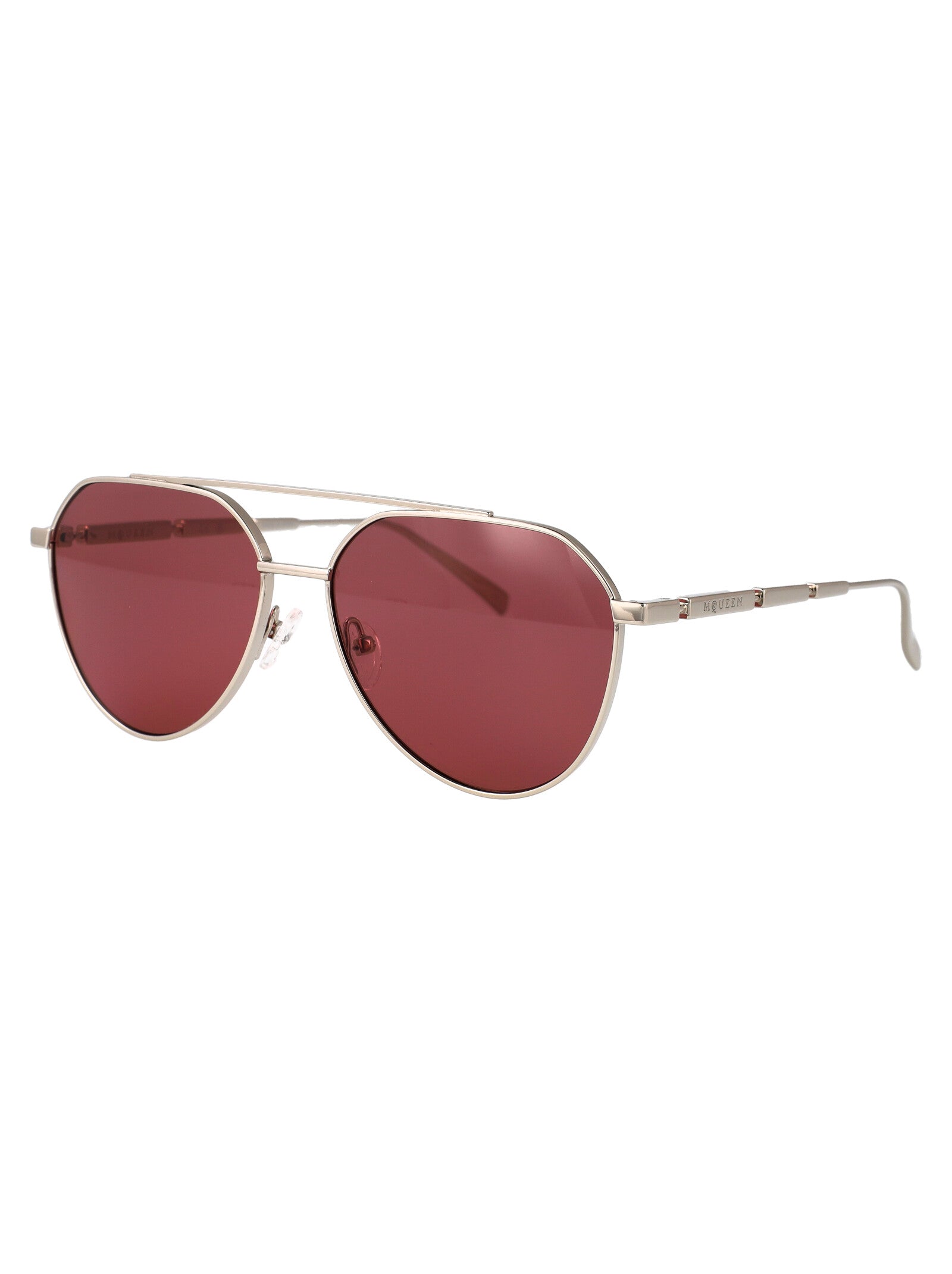 ALEXANDER MCQUEEN Metal Sunglasses for Men - Bold and Chic