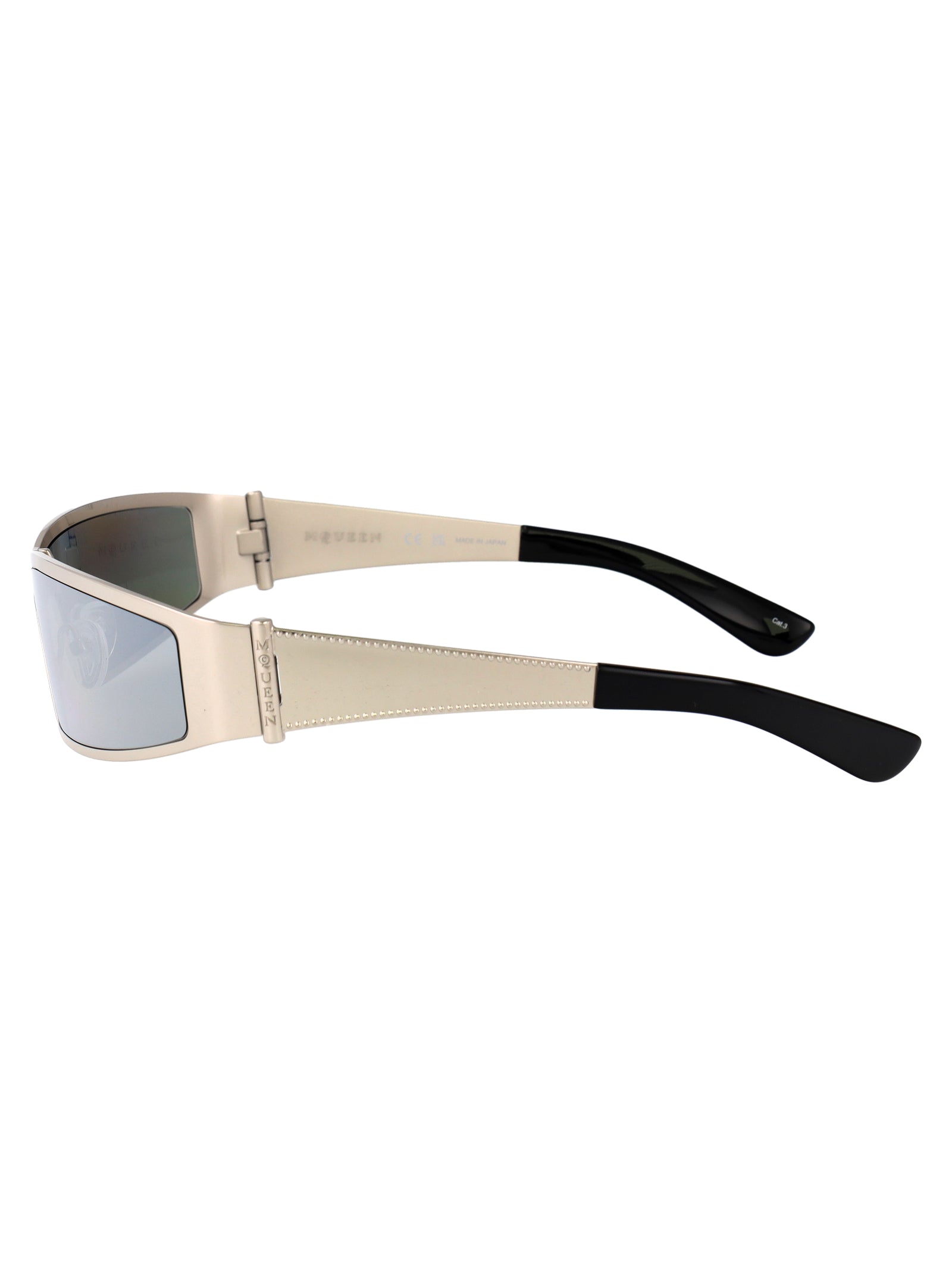 ALEXANDER MCQUEEN Sleek Metallic Sunglasses