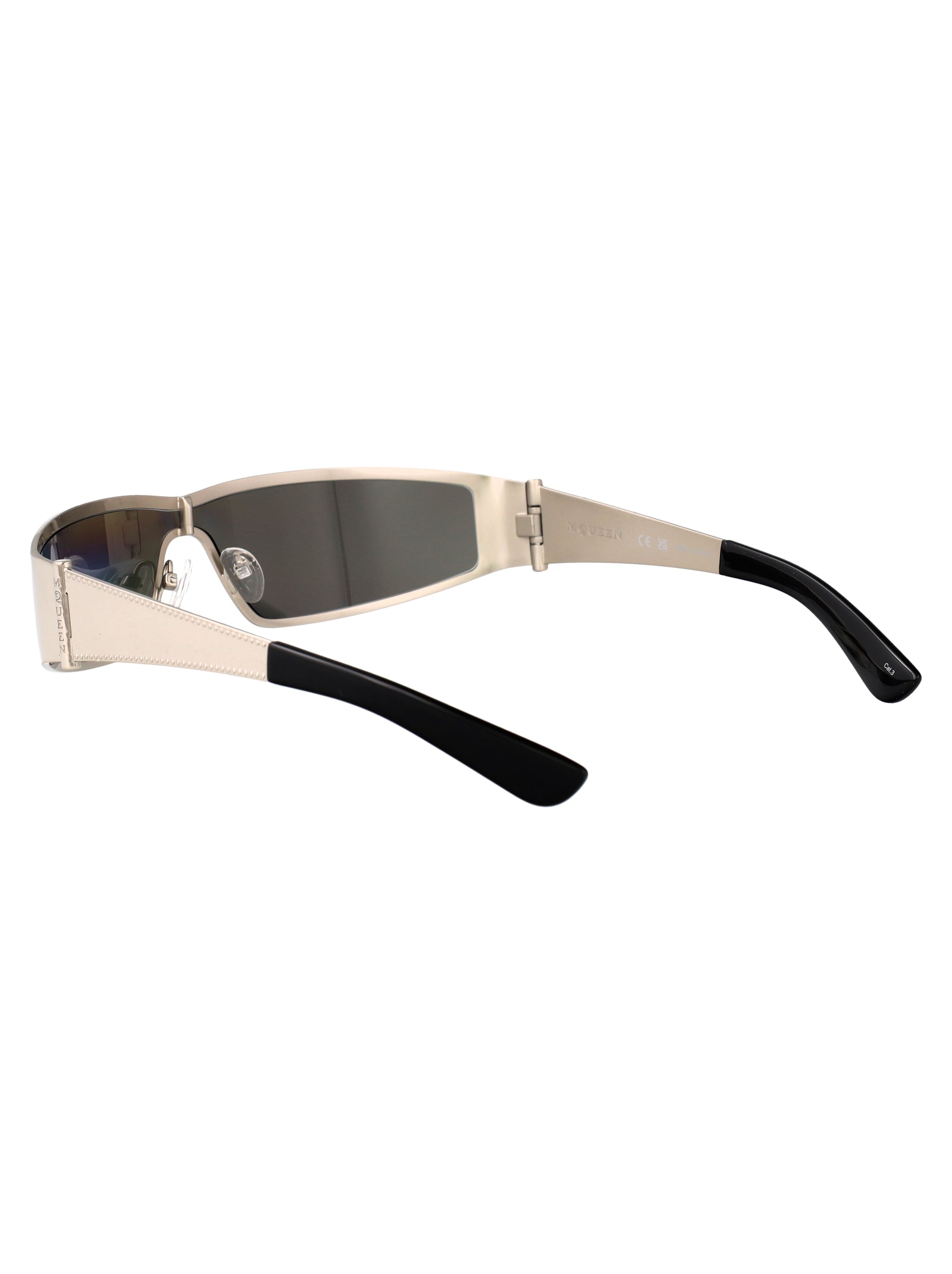 ALEXANDER MCQUEEN Sleek Metallic Sunglasses