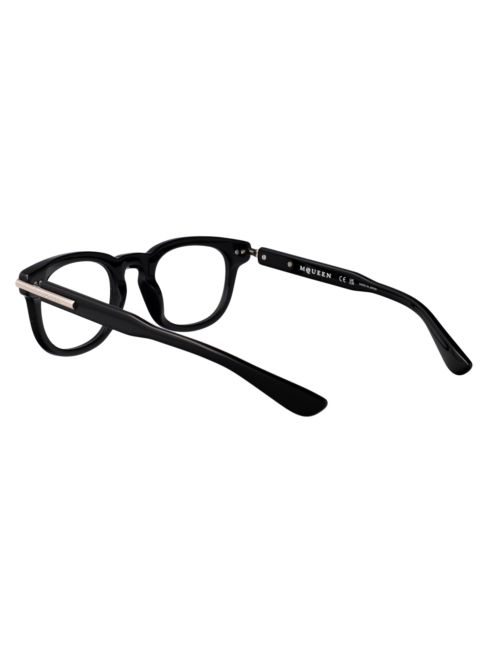 ALEXANDER MCQUEEN Recycled Acetate Optical Glasses for Men